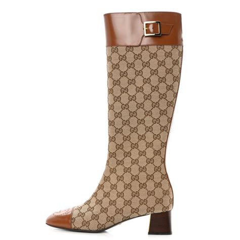 gucci boots for winter|gucci monogram thigh high boots.